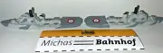 2 X Corvette Gracht Plastic Ship Model 1:1250 % 38 Å