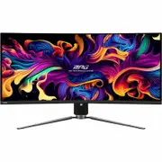 MSI 34" QLED OLED Gaming Monitor - 21:9 Curved Display