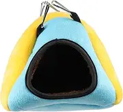 HYTROVE Hamster Bed Warm Nest for Small Animals Cozy Hamster House Winter Ready Pet Cave for Guinea Pigs Chinchillas and More Soft Bedding for Comfort