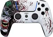 MODDEDZONE M Series Custom controller for PS5 - Wireless, OEM-Quality Custom Designs for Playstation 5 Controller- Diverse & Unique Styles for Enhanced Gaming (Cloun Ha Ha)