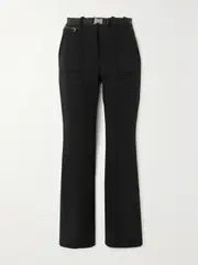 [ERIN SNOW] ERIN SNOW - Zola Belted Bootcut Ski Pants - Black - US6 US 6 Black