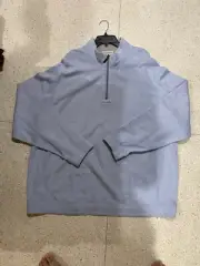 Tommy Bahama Flipshore Half-Zip Reversible Sweatshirt Pullover Air Blue Big 2X