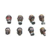 Maxmini Conversion Bits 28mm Tox Guardsman Heads Pack New