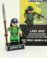 Kre-O Mini Figure Gi Joe Rare Kreo Series 3 LADY JAYE SEALED