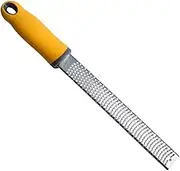 Wellehomi Lemon Zester & Cheese Grater - Premium Citrus Zester, Kitchen Grater for Parmesan, Chocolate, Fruits, Vegetables, Ginger - Stainless Steel Blades