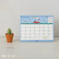 在飛比找蝦皮購物優惠-日本 Sanrio 2024 Snoopy 史努比 桌上型月