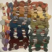 44x Tapestry Pure Virgin Wool Skeins DMC Laine Colbert Semco Gobelin Paternayan
