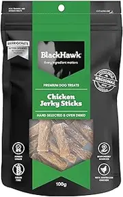 Black Hawk Chicken Jerky Sticks Dog Treat 100 g