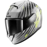 Ridill 2 Assya Silver Anthracite Yellow SAY Full Face Helmet