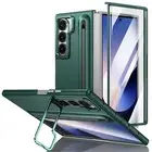 Fr Samsung Galaxy Z Fold 6 5 4 3 Case with Stylus & Kickstand & Screen Protector