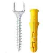 50pcs Seamless Double-headed Screw Solid Wood Baseboard Seamless Foot Security Screws