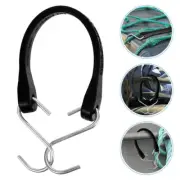 Bungee Cord Grip for Tarpaulin Tarps Tie Downs Rubber Cords with Hooks