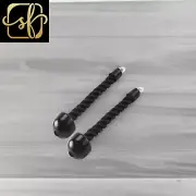 Pull down Rope Single Grip Tricep Bicep Exercise Attachment for Cable Machines G
