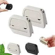 Mini Ceramic Paper Cutter Portable Mini Ceramic Paper Cutters, uto-Retractable, Pocket Sized, Minis Effortless Box Opener & Cutters for Home Office (white,2Pcs)