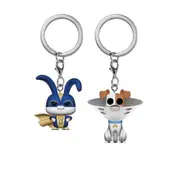Secret Life of Pets 2 - Max & Snowball Pocket Pop! Keychain, 2 Pack