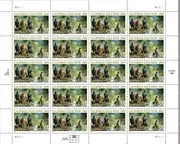 CALIFORNIA GOLD RUSH #3316 Pane of 20 x 33 US Postage Stamps