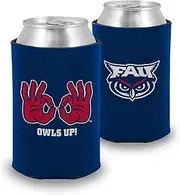 Root Sportswear NCAA College Hand Sign Insulated Foam Can Cooler (One, Double Sided)