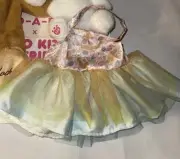 Build A Bear Mocha Dress