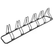 CD Bicycle Floor Type Adjustable 6 Bike Parking Rack Stand - for MTB Road Bikes