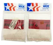American Wick Lot of 2 AW-6 Kerosene Heater Wicks New Sealed