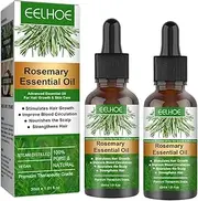 Hair Growth Oil, 30ML Rosemary Essential Oil for Hair Growth, 30ml Hair Oil for Nourishment Scalp & Stimulates Hair Growth, Hair Care Oil for Men Women