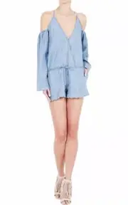 Sass & Bide Stunning Brand New Cotton Play-suit RRP$390 Size 38 or 8 BNWT
