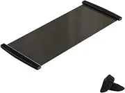 IMPREC Slide Board, slip And Silent Cross Training Exercise Equipment For Ice Skating Tennis Skiing, With Shoe Booty And Carrying Bag (Color : Noir, Size : 2m)