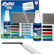Expo Dry Erase Whiteboard Marker Fine Tip Starter Set (Pack of 6)