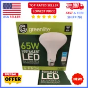 4 Greenlite LED BR30 Floodlight 8w = 65w 3000k Soft White E26 Base 670L Dimmable