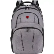 Wenger Tandem Backpack With 16" Laptop Pocket, Gray/Black
