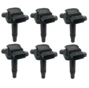 Hitachi Set of 6 Ignition Coils Kit For Audi A6 Quattro Base Avant 2.8L V6 98-99 (for: Audi)