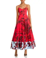Alice and Olivia Isabelle Spaghetti Strap Dress