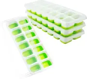 4 Pack Ice Cube Tray Mold Silicone Maker Large Sphere Whiskey Ball Big Round