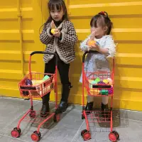 在飛比找蝦皮商城精選優惠-［台灣現貨］兒童購物車 兒童推車 玩具 女孩超市 小手推車 