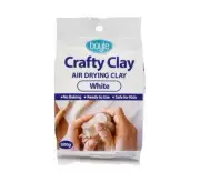 Boyle 500g Crafty DIY Modelling Clay Kids/Children Art/Craft Air Drying White