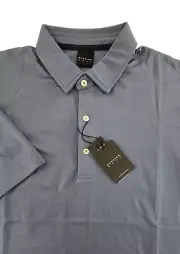 Dunning Golf Performance Fabric Coolmax Fragment Polo Shirt NWT Size L $89