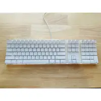 在飛比找蝦皮購物優惠-台中 Apple Keyboard 有線鍵盤 蘋果電腦鍵盤 