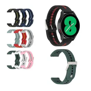 【運動矽膠錶帶】ASUS VivoWatch SE (HC-A04A) 錶帶寬度 20mm 雙色手錶透氣 錶扣式腕帶
