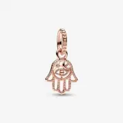 *BRAND NEW* Pandora Moments Silver Protective Hamsa Hand Dangle Charm 789144C00