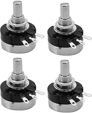 4X Rotary Carbon Potentiometer with Diameter with Knob, RV24YN 20S B103 10K Ohm