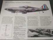 Boulton Paul Defiant Picture Out of Print Article Spec Sheet Wall Art Display