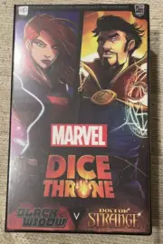 Marvel Dice Throne 2 Player Hero Box Featuring Black Widow Vs Doctor Strange New