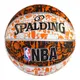 NBA斯伯丁籃球-橘白