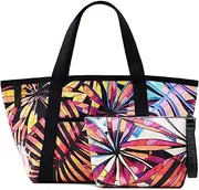 [Desigual] Print Handbag with Inner Pouch - Bags - Multicolor -Size One Size