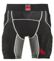 Fly Racing Barricade Mens MX Offroad Compression Shorts Black/Gray