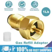 Propane Refill Adapter for 1 lb Tank LP Gas Cylinder Tank Coupler for Throwaway