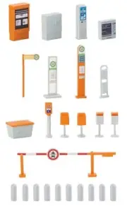 Faller #180451 1/87 Street decoration set