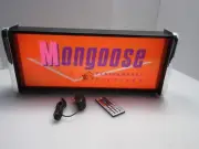 Mongoose LED Display lighted sign lightbox Wall hanging Light