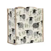 TAPESTRY SHOPPING TOTE BAG SPRING LAMB DESIGN
