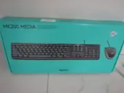 Logitech MK200 920-002716 Wired Keyboard & Mouse New Sealed in Spanish